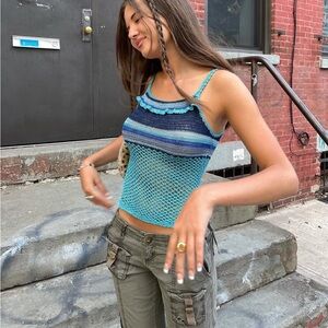 abercrombie grey low rise flare cargo pants